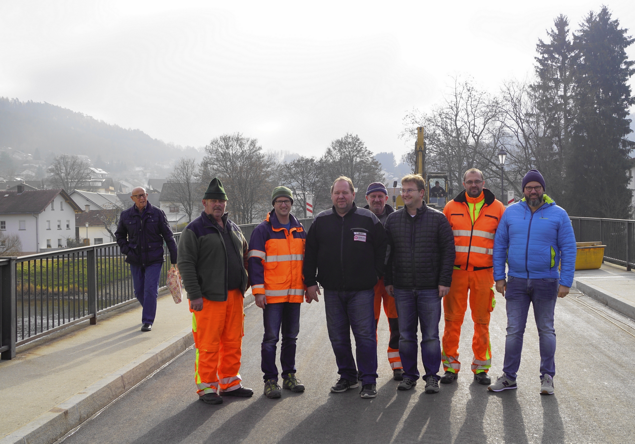 Chamerauer Regenbrücke wieder frei