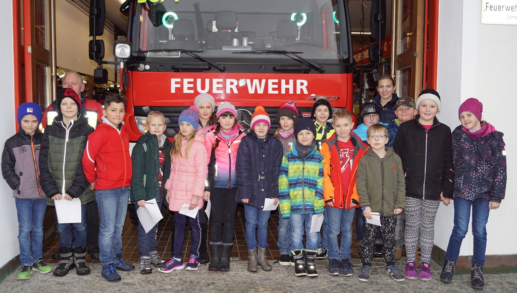 Grundschüler sind Feuer und Flamme