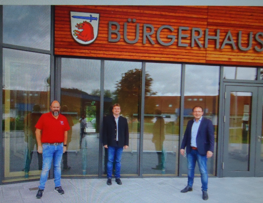 Antrittsbesuch vom Bürgermeister der Stadt Cham 