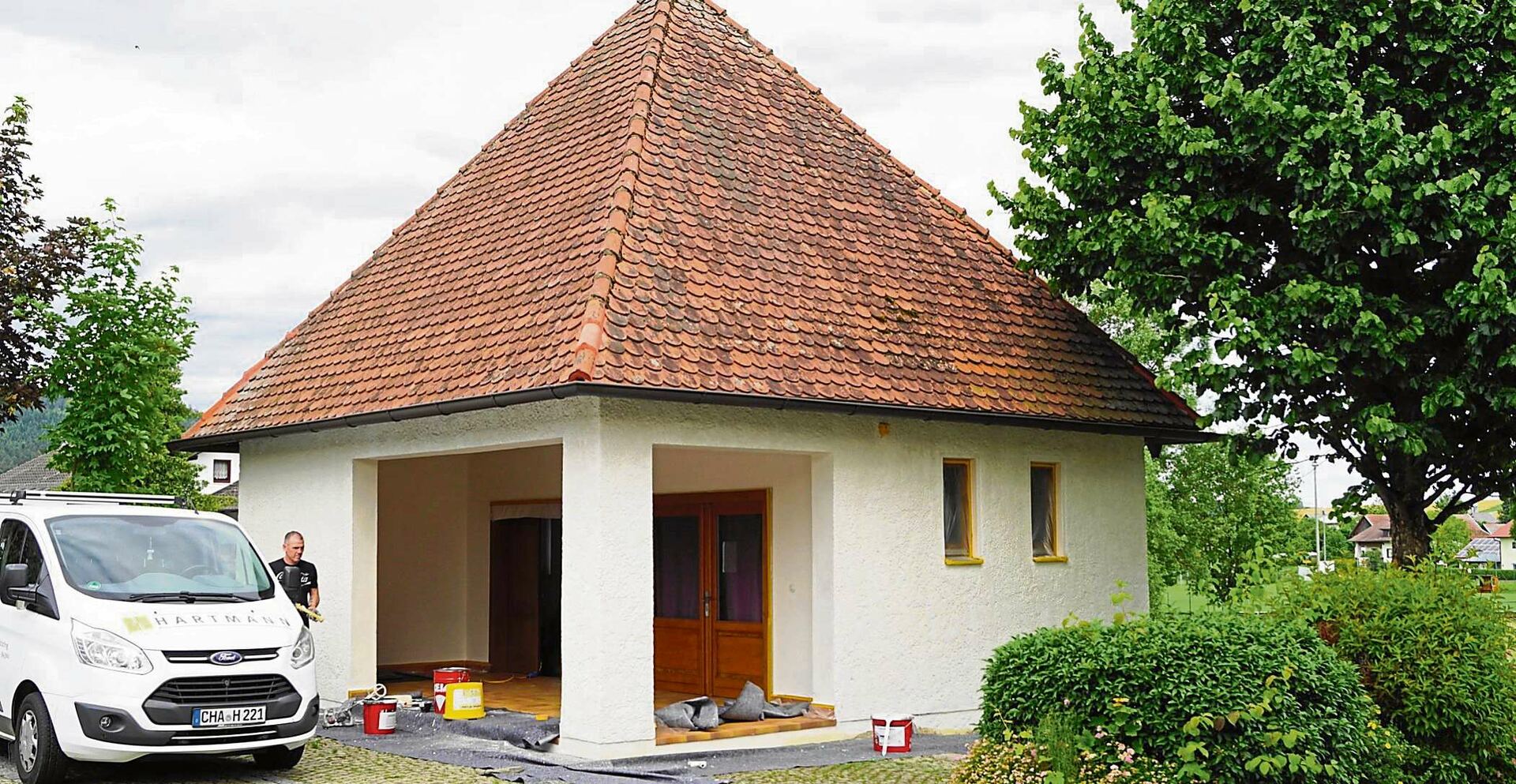 Leichenhaus wird renoviert