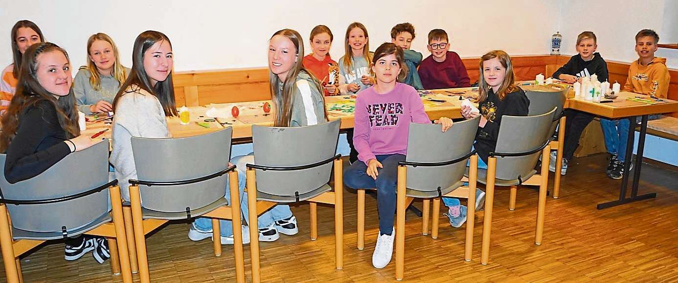 Farbenfrohe Kerzen