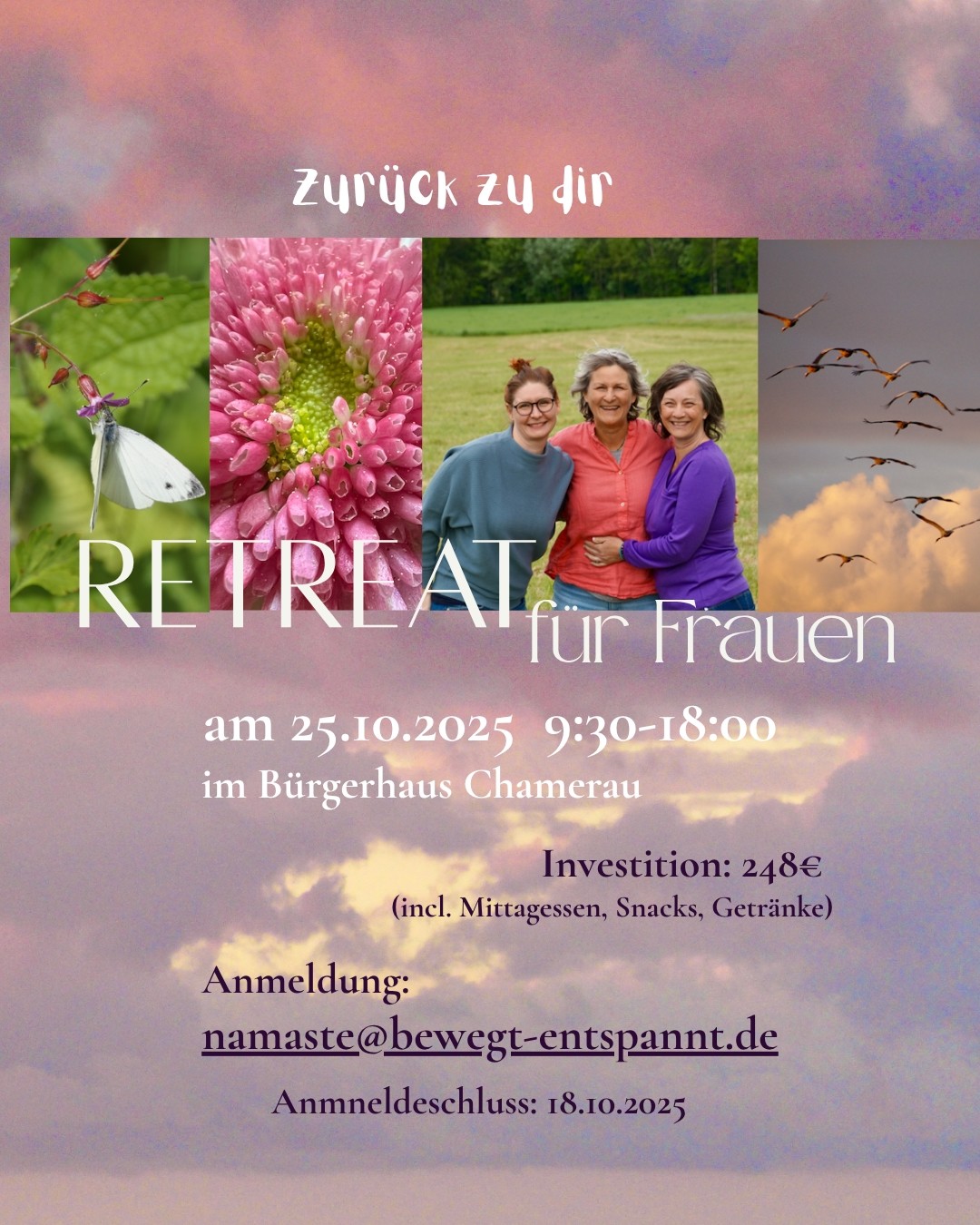 Zurück zu Dir - Retreat für Frauen