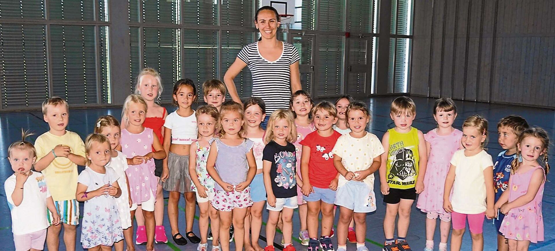 21 Kinder Beim Sommerferienprogramm
