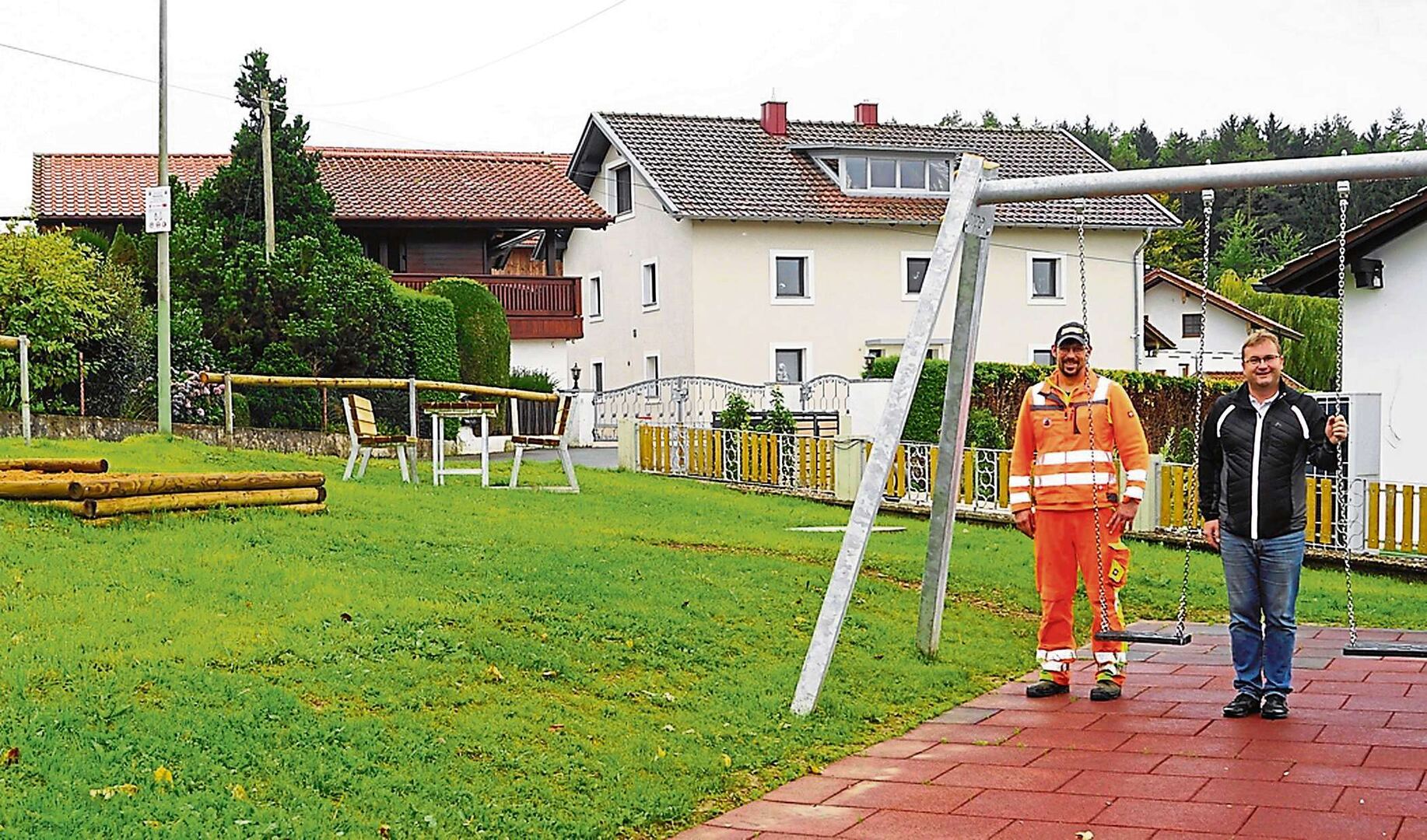 Neuer Spielplatz in Moos ist eröffnet
