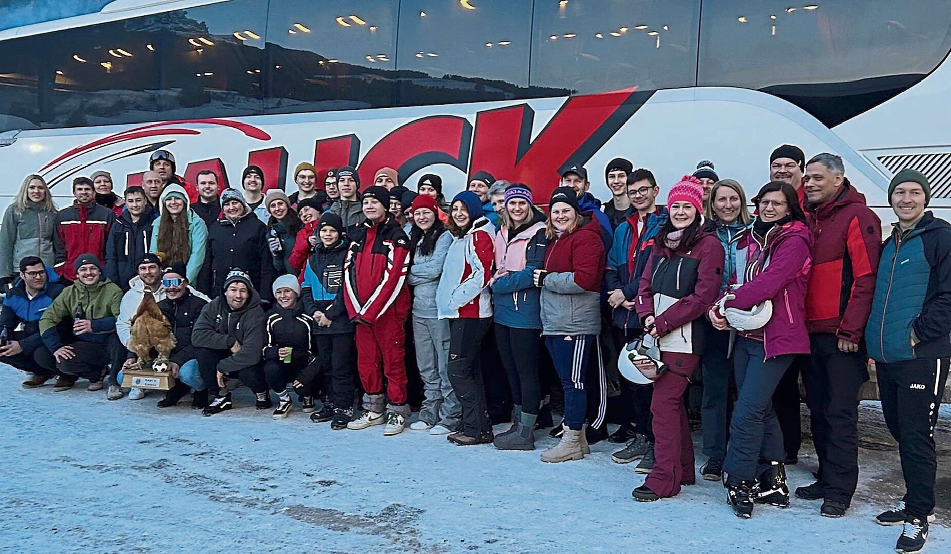 Spaß und Sport im Schnee