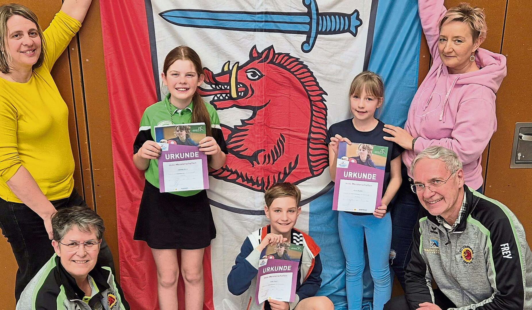 Die Erfolgreichen Tischtennis Kinder